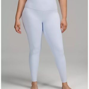 Bluish grey Lululemon 28” leggings